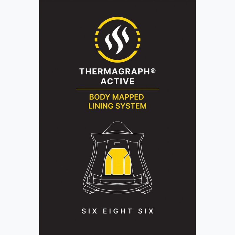 Men's snowboard jacket 686 Gore-Tex GT Thermagraph sage colorblock 9