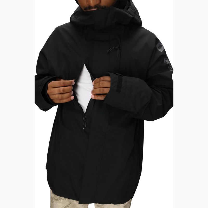 Men's snowboard jacket 686 Gore-Tex Core Insulated black 8