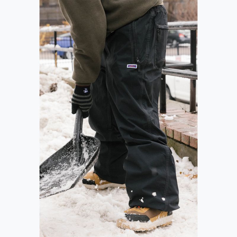Men's snowboard trousers 686 Deconstructed Dojo black 13