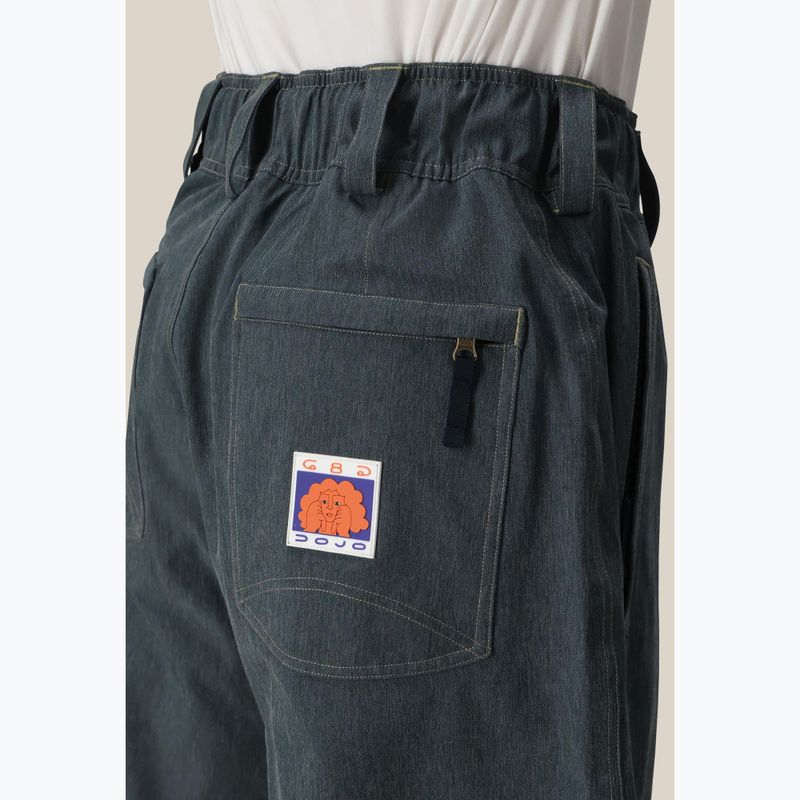 Men's snowboard trousers 686 Deconstructed Dojo navy denim 5