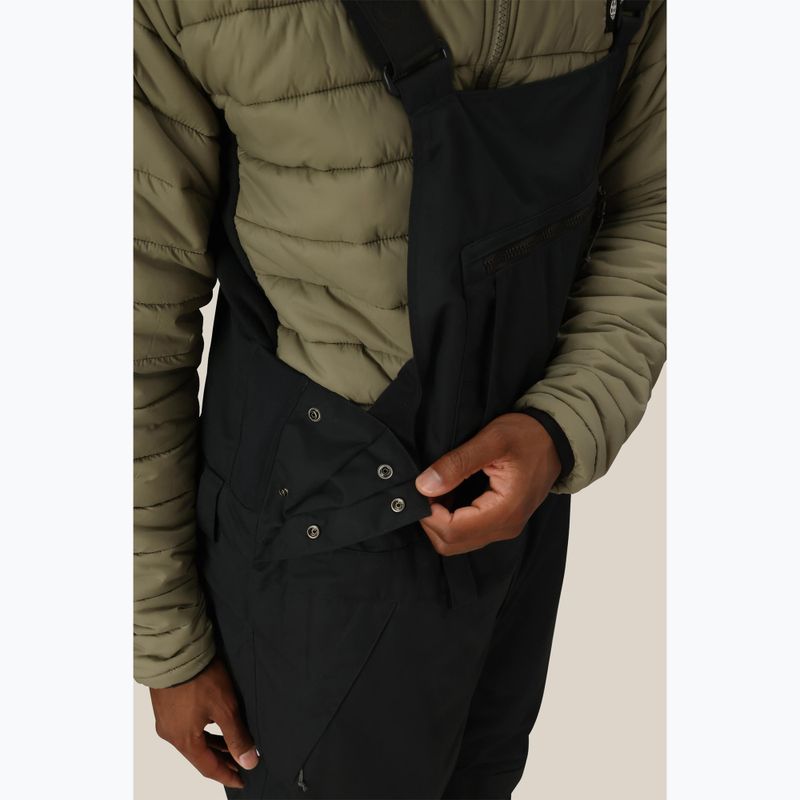 Men's snowboard trousers 686 Hot Lap Insulated Bib black 5