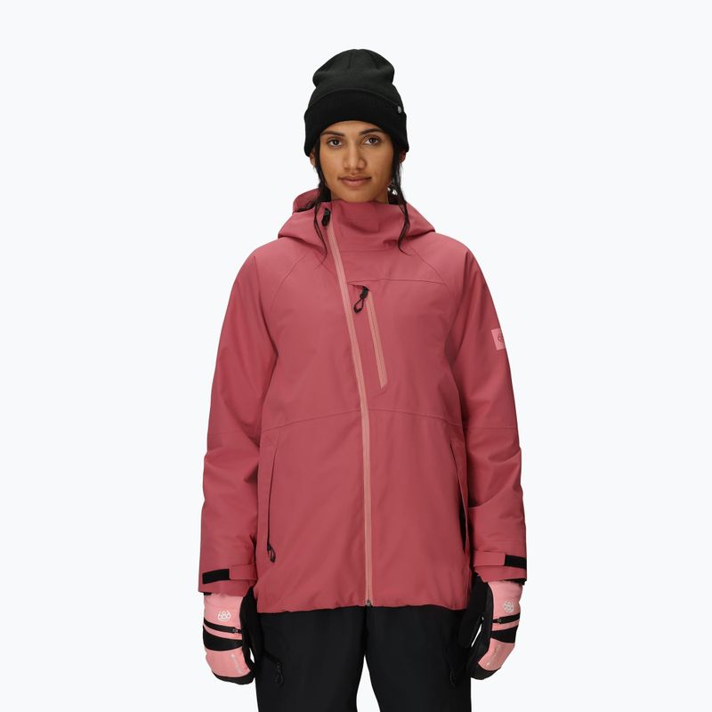 Women's snowboard jacket 686 Hydra Thermagraph rosewood