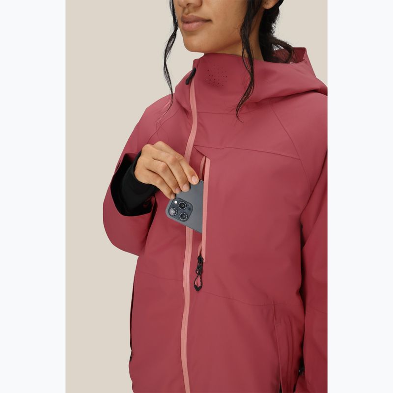 Women's snowboard jacket 686 Hydra Thermagraph rosewood 5