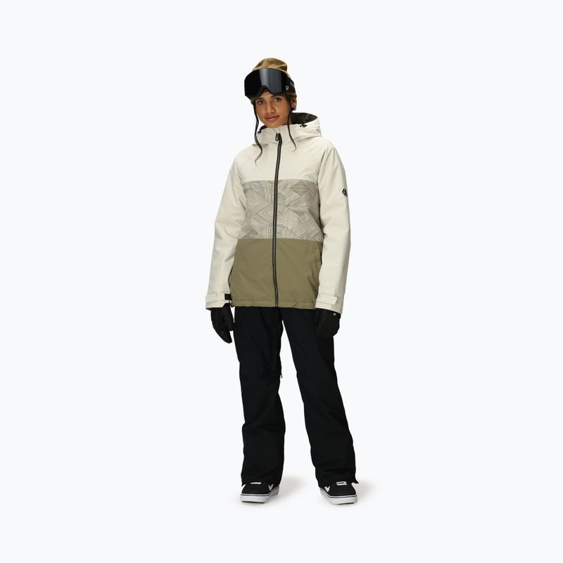 Women's snowboard jacket 686 Athena Insulated limestone colorblock 2