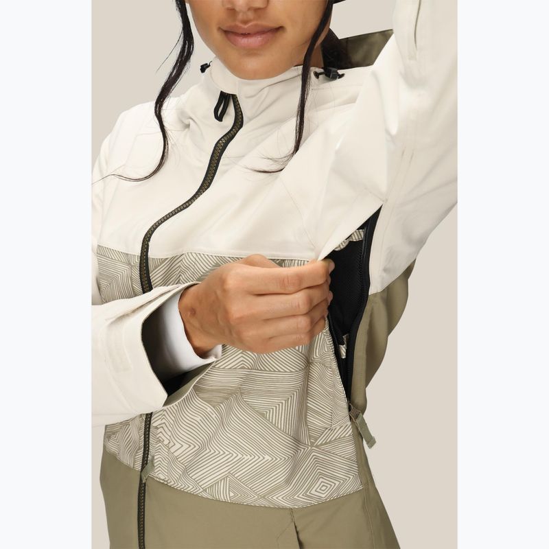 Women's snowboard jacket 686 Athena Insulated limestone colorblock 6