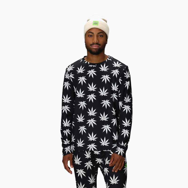 Men's thermal base layer sweatshirt 686 x Huf Plantlife Base Layer huf plantlife