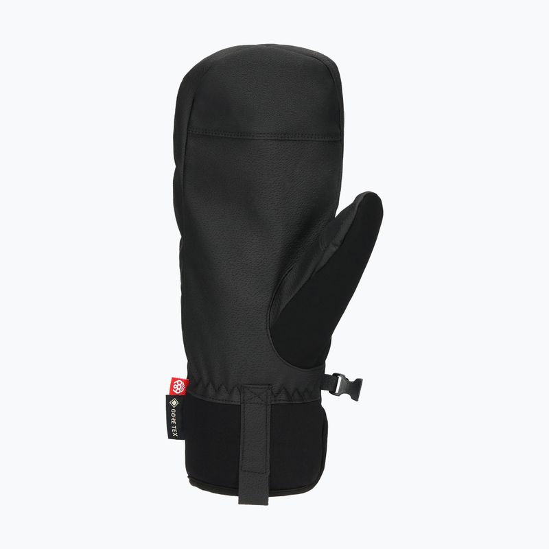 Men's snowboard gloves 686 Gore-Tex Linear Under Cuff Mitt black 3