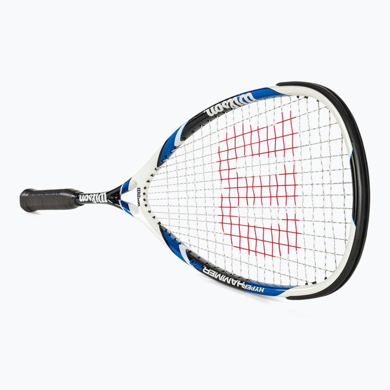 Wilson Hyper Hammer 120 blue/white squash racket 2