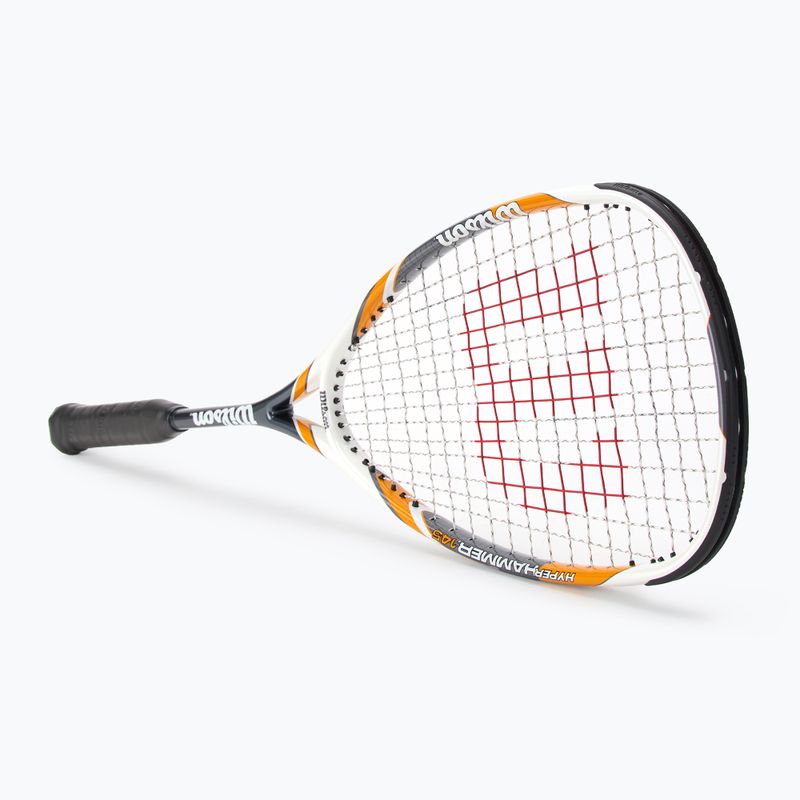 Wilson Hyper Hammer 145 orange/grey squash racket 2