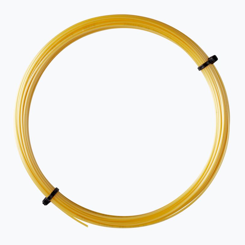 Tennis string Luxilon 4G Soft 125 12.2 m gold 3