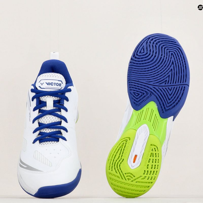 Men's badminton shoes VICTOR A610III AB white/navy 9