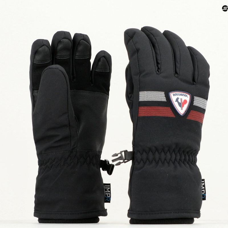Rossignol Jr Roc Impr G children's ski glove black 5