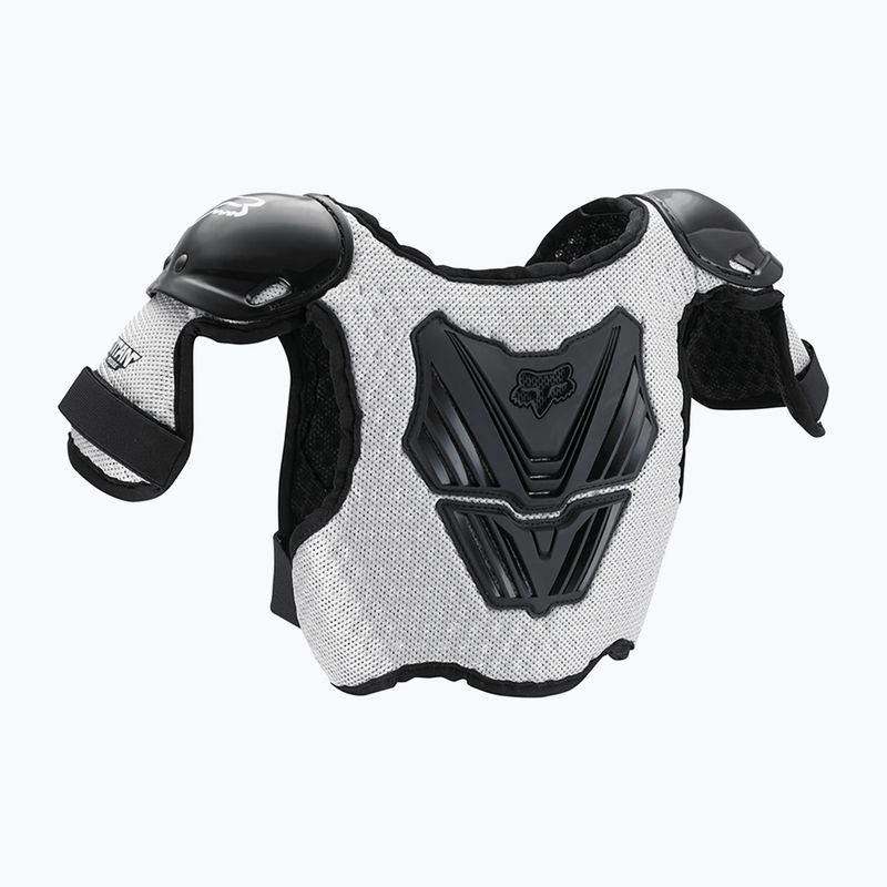 Fox Racing Peewee Titan Roost Deflector Jr black/silver children's bike buffer 2