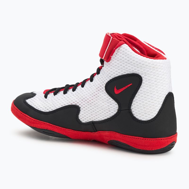 Wrestling shoes Nike Inflict 3 white/red/black 3