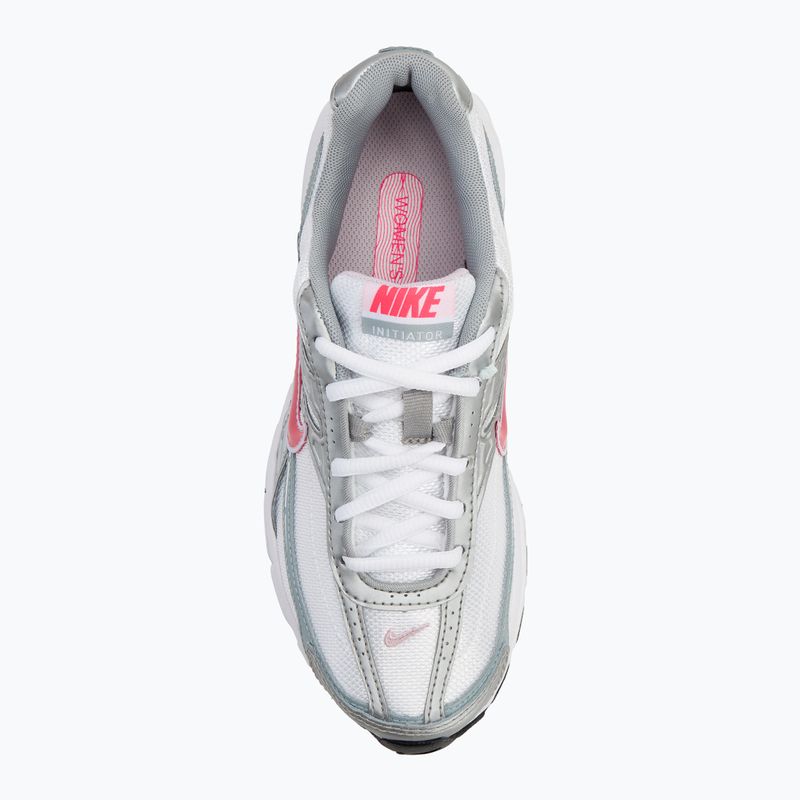 Nike Initiator women's shoes white/metallic silver/mistic blue/cherry 4