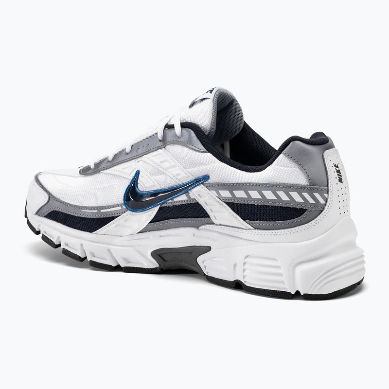 Nike Initiator men's running shoes white/metallic cool grey/obsidian 3