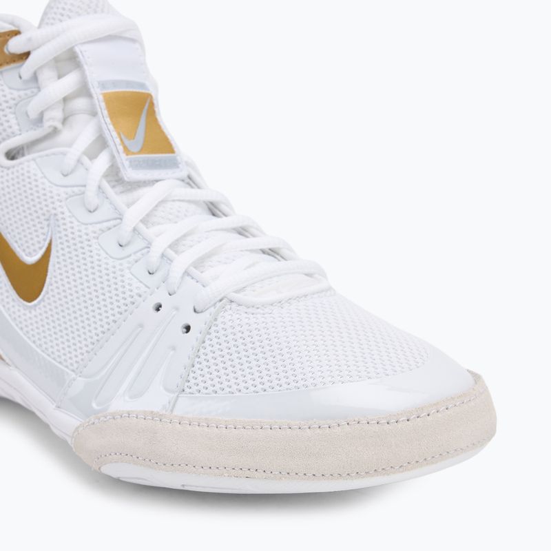 Boxing shoes Nike Freek white/metallic gold/cool grey 7