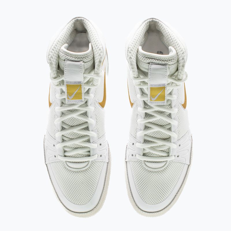 Boxing shoes Nike Freek white/metallic gold/cool grey 8