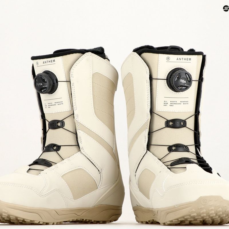 Men's snowboard boots RIDE Anthem tan 7