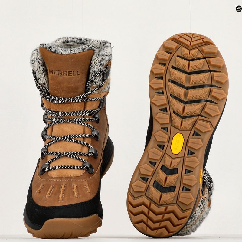 Women's hiking boots Merrell Siren 4 Thermo Mid Zip WP tobacco 15