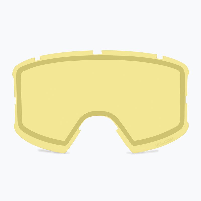 Volcom Garden 2 matte black/red chrome/yellow ski goggles 3