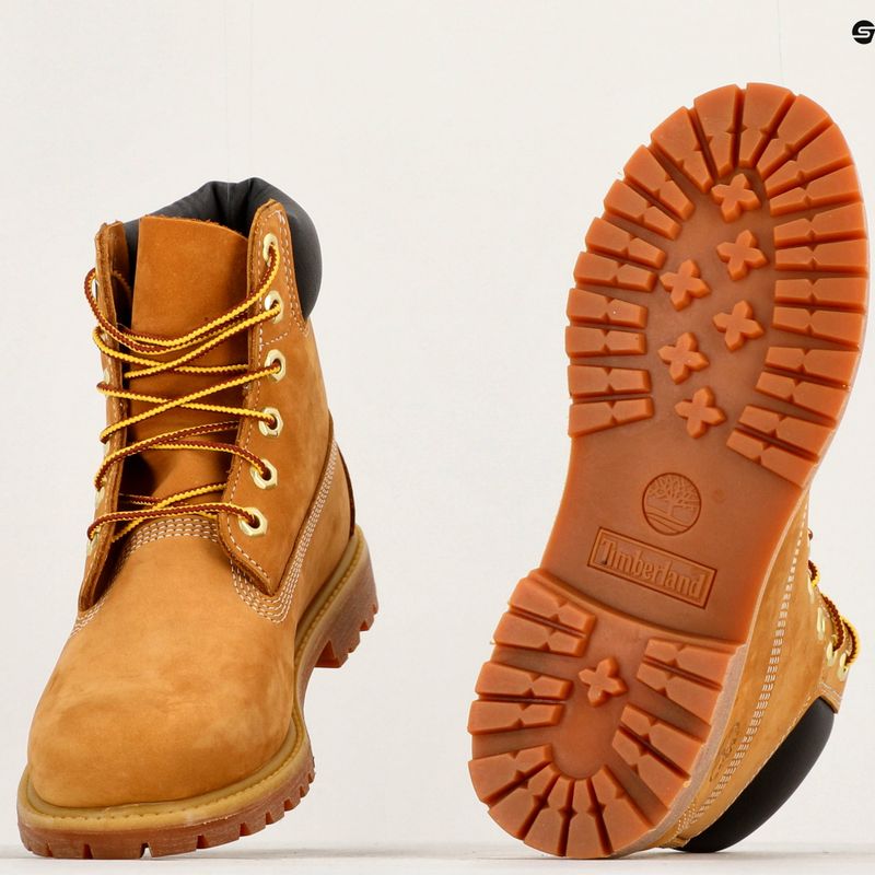 Women's trekking boots Timberland Premium 6 Inch wheat nubuck 9