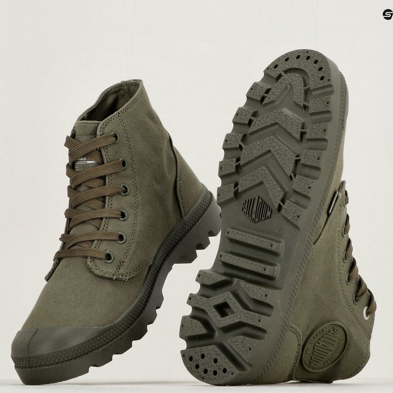 Palladium Mono Chrome olive night shoes 14