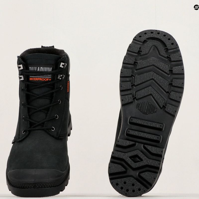 Palladium Pampa SHIeld WP+ LUX black/black shoes 15
