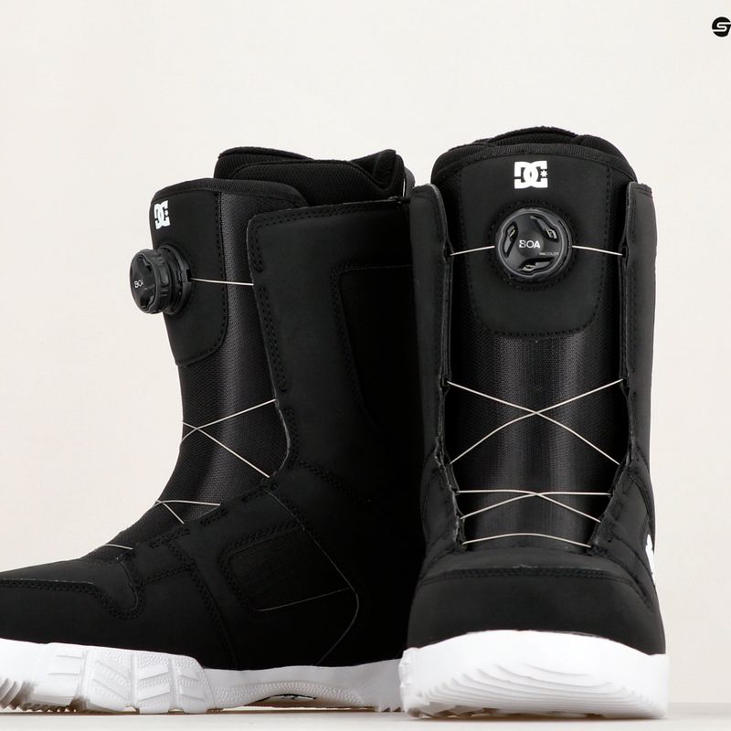 Men's snowboard boots DC Phase Boa black/white 7