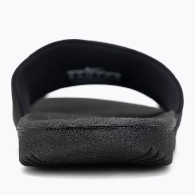 Children's slides Nike Kawa black/metallic gold 6