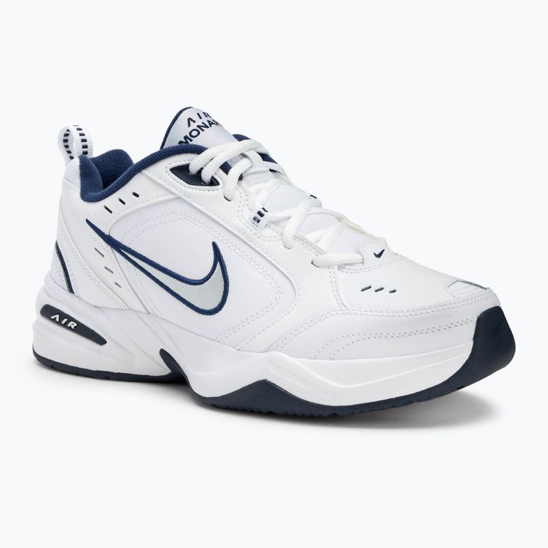 Men's training shoes Nike Air Monarch IV white / metallic silver