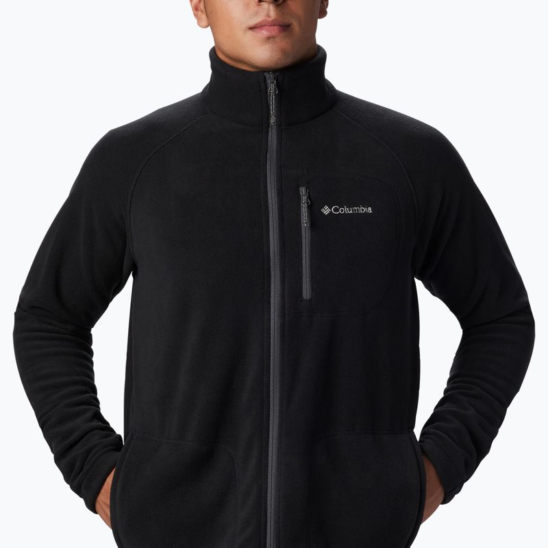 Columbia Fast Trek II FZ men's fleece sweatshirt black 1420421 4