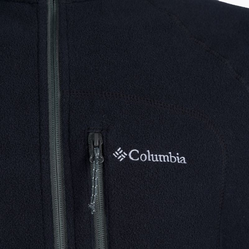 Columbia Fast Trek II FZ men's fleece sweatshirt black 1420421 9