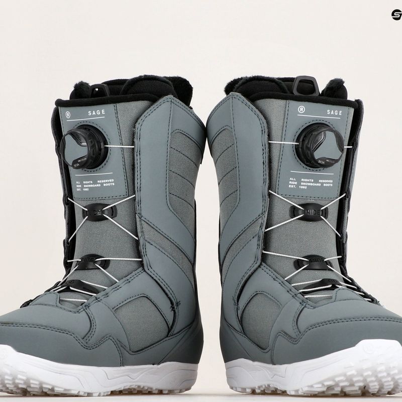 Women's snowboard boots RIDE Sage slate 13