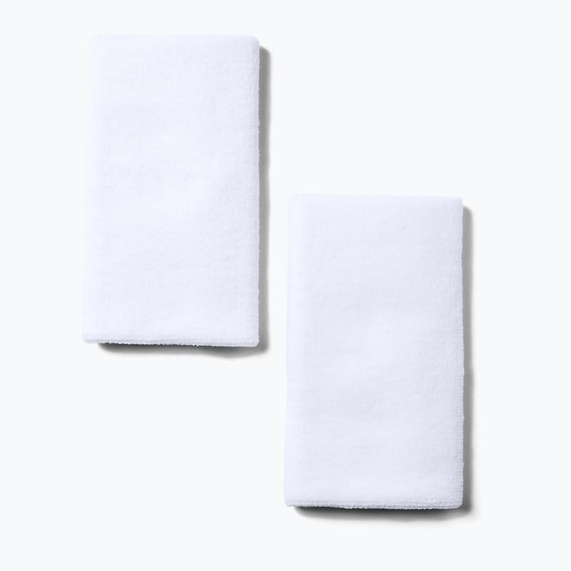 Under Armour 6'' Performance Wristband 2 pcs. white/black 2