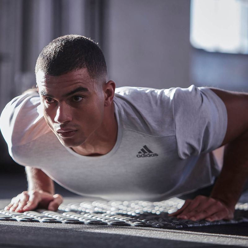 adidas training mat grey ADMT-13232GR 12
