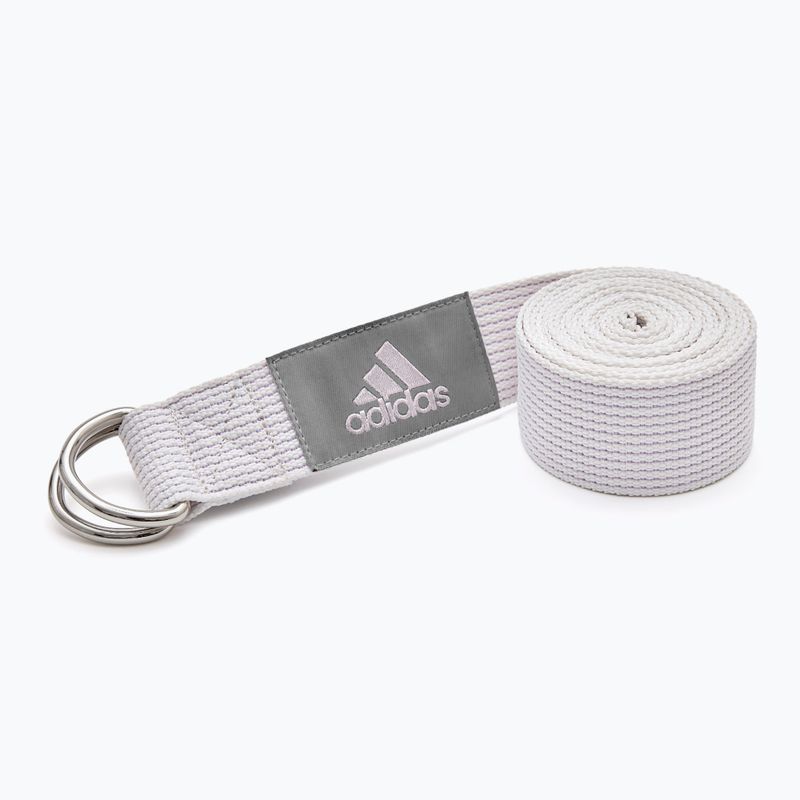 Yoga strap adidas ADYG-20200 white 2