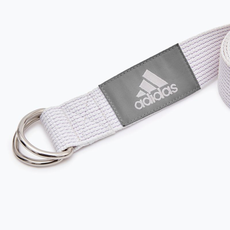 Yoga strap adidas ADYG-20200 white 3