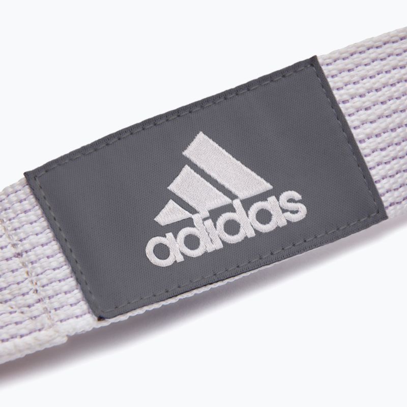 Yoga strap adidas ADYG-20200 white 4