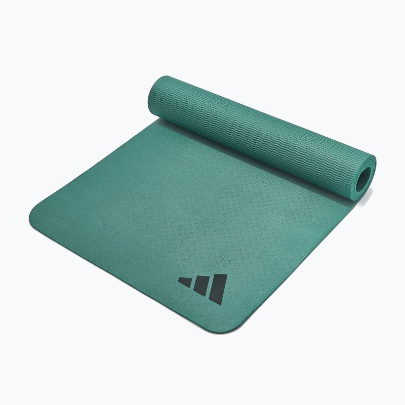 Yoga mat adidas Premium Yoga 5mm raw green 4