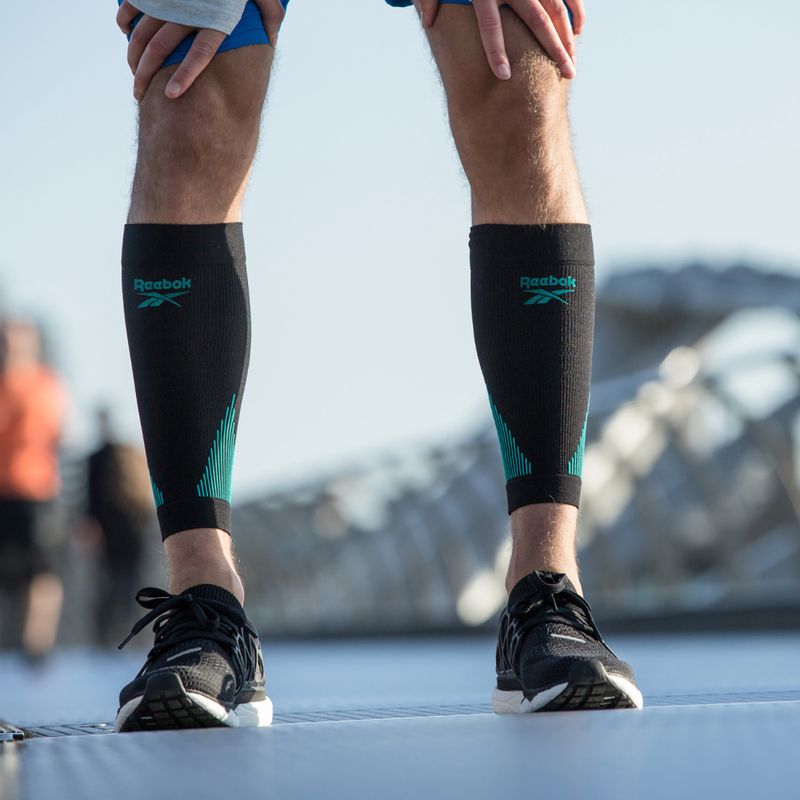 Compression calf sleeves Reebok RRSL-15334 Black 5