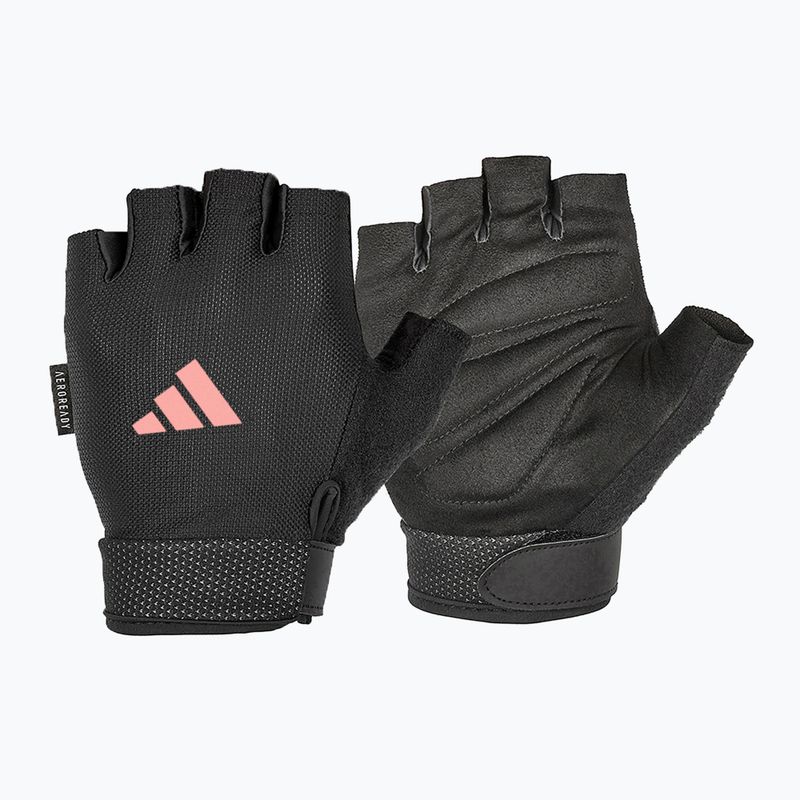 Training gloves adidas Essential Adjustable black/ pink