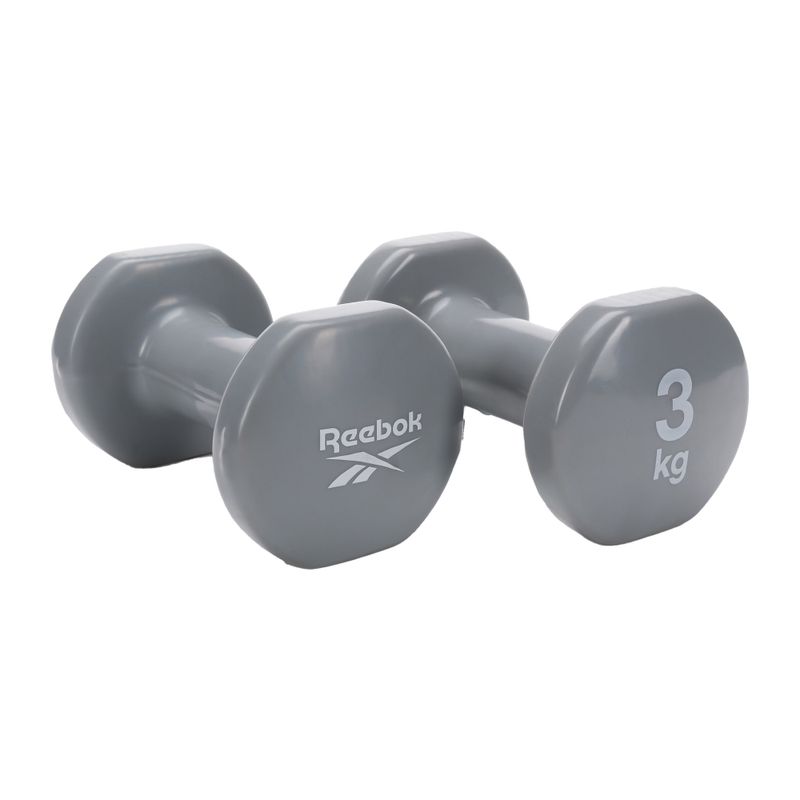 Reebok dumbbells 2 pcs. 1-4 kg grey RAWT-16151