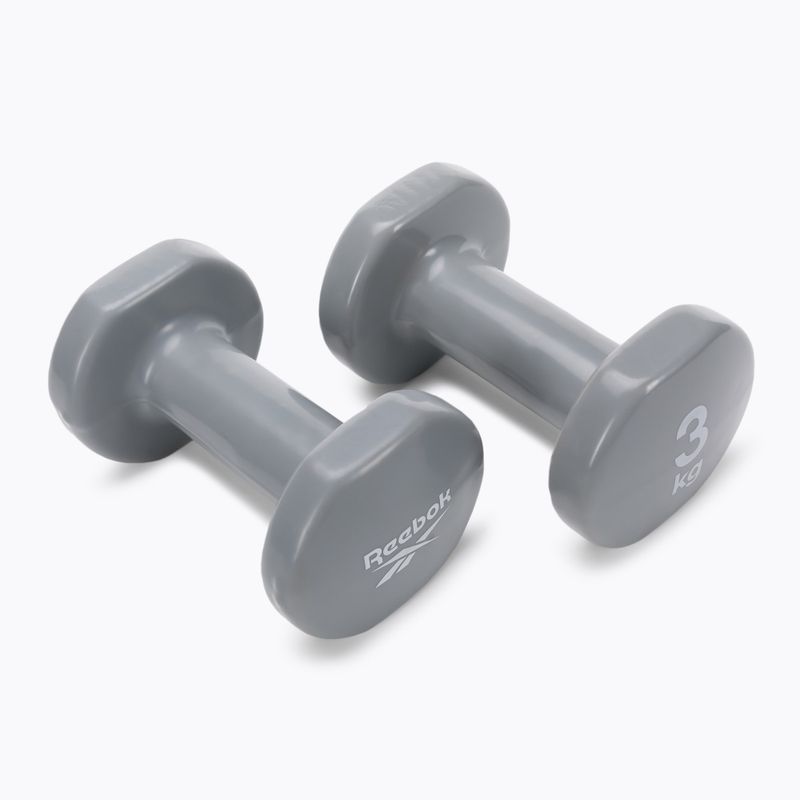Reebok dumbbells 2 pcs. 1-4 kg grey RAWT-16151 2