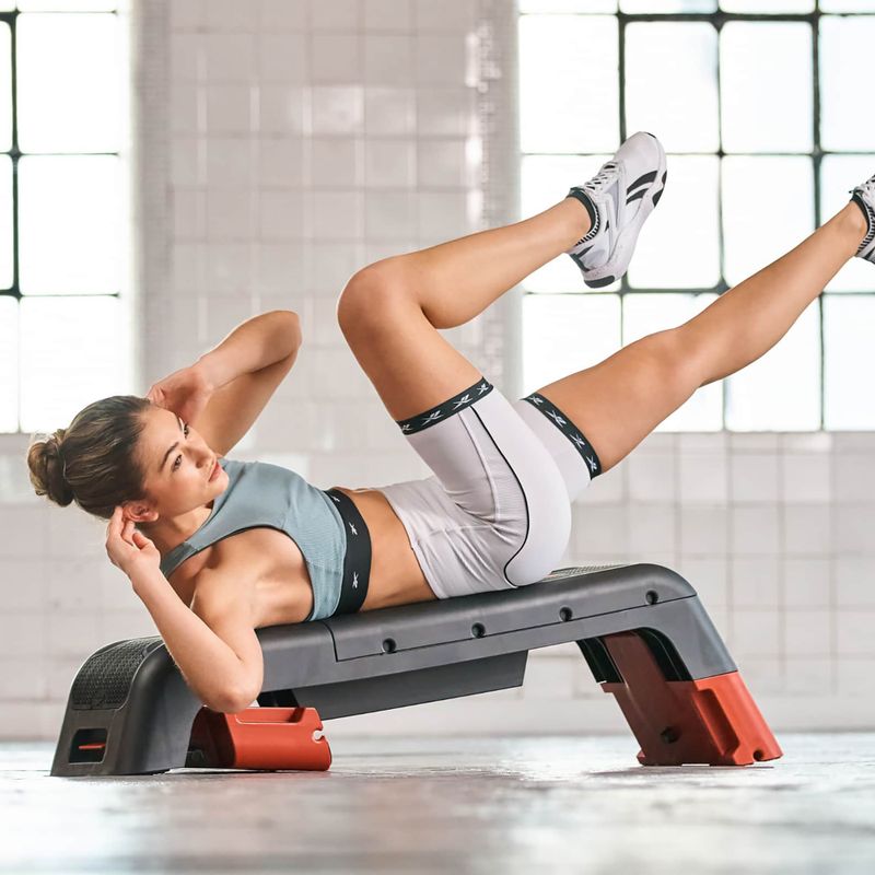 Multifunctional stepper Reebok Deck red 10