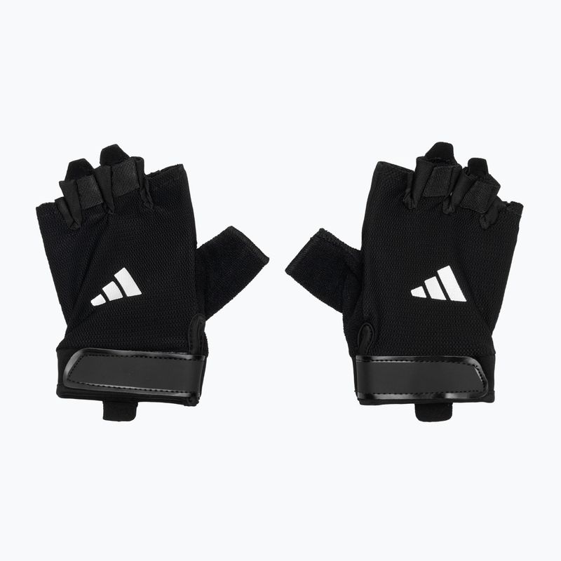 Training gloves adidas Essential Training black/ white 2
