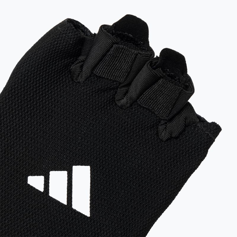 Training gloves adidas Essential Training black/ white 4