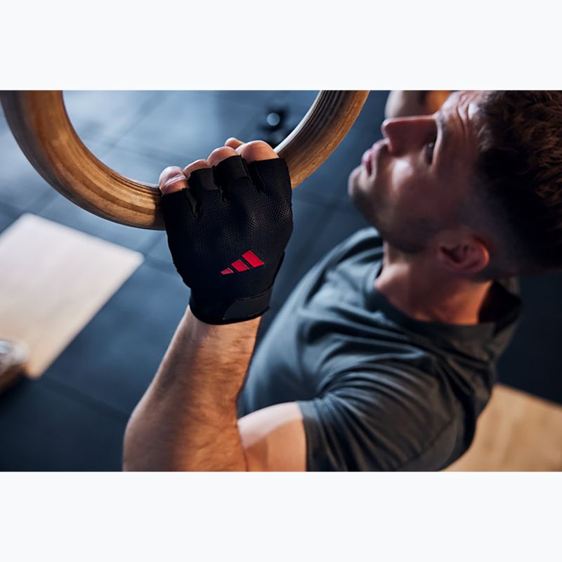 Training gloves adidas Essential Training red 12