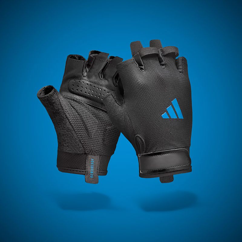 Training gloves adidas Essential Training blue 9