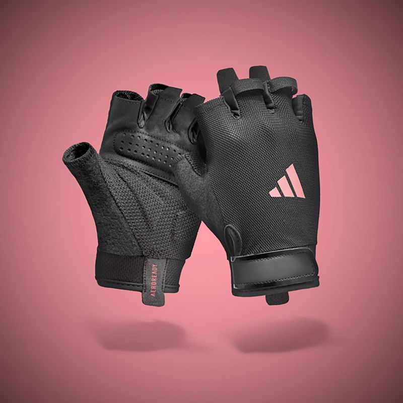 Training gloves adidas Essential Training pink 9